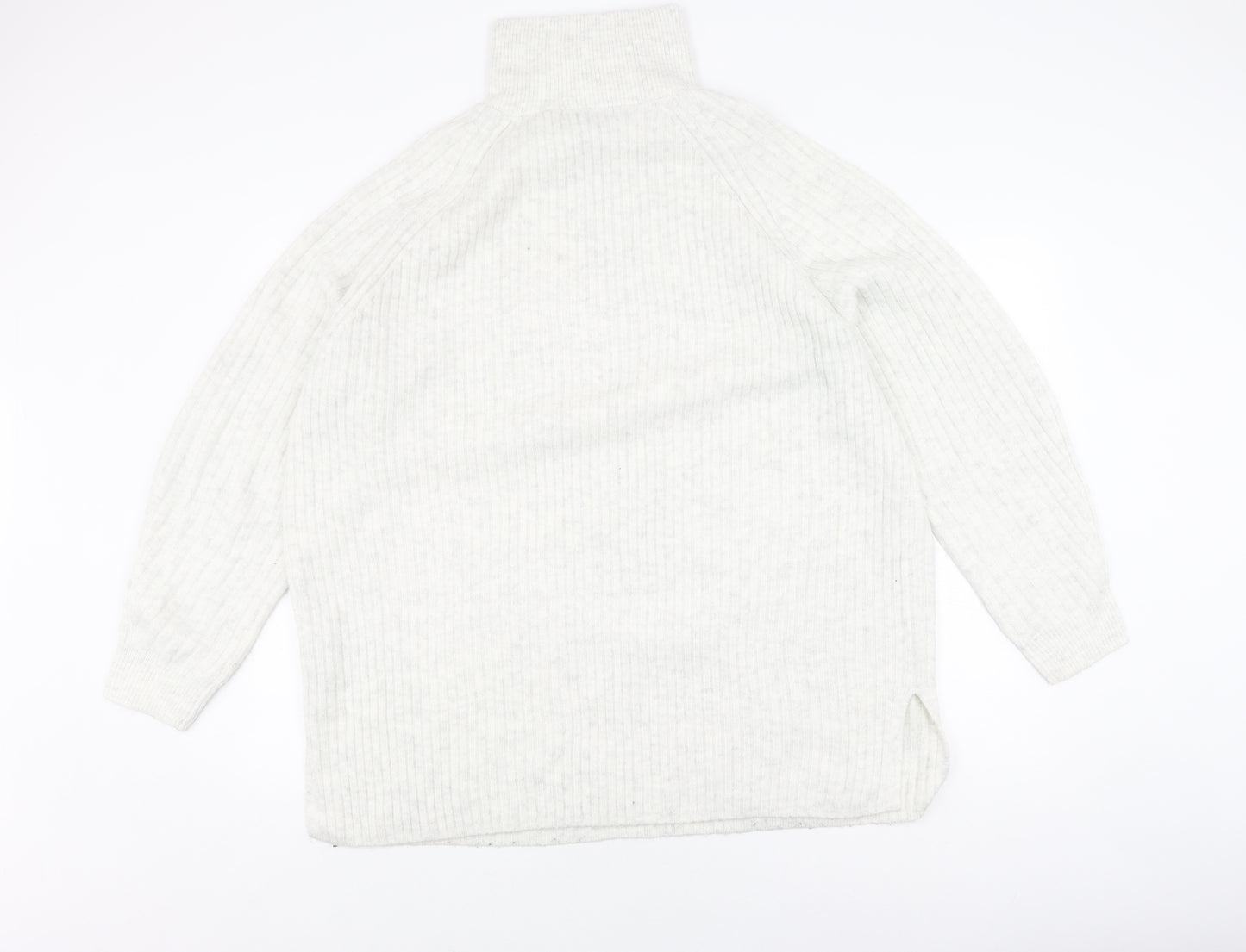 Marks and Spencer Men's Grey XL Roll Neck Jumper