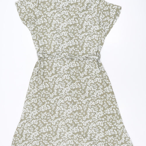 Next Women's Multicoloured Floral Dress Size 16