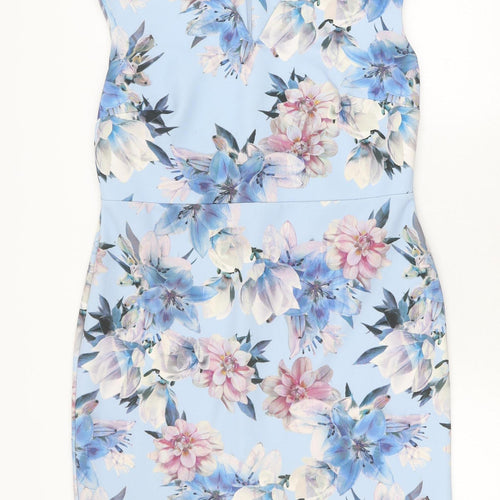 Tomone for Williams Women's Blue Floral Dress Size 18