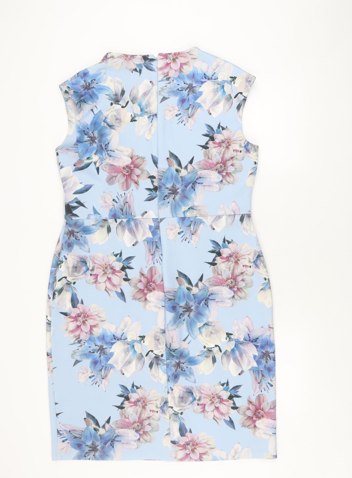 Tomone for Williams Women's Blue Floral Dress Size 18