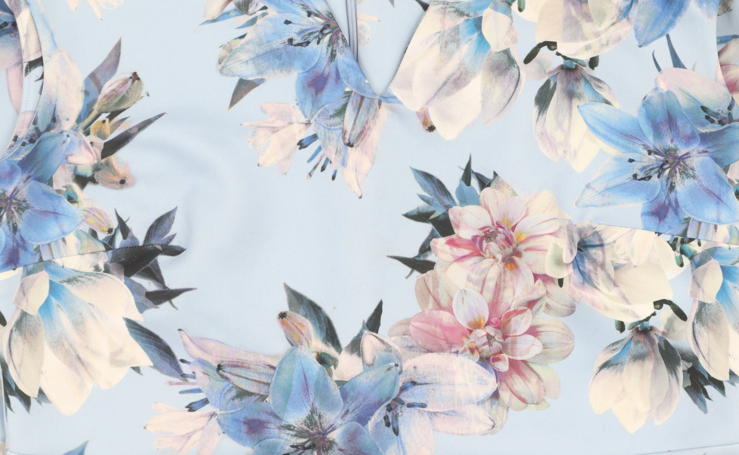 Tomone for Williams Women's Blue Floral Dress Size 18