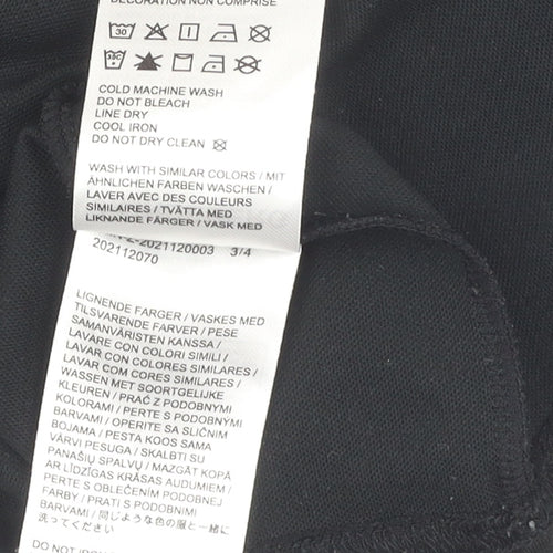 J.Lindeberg Men's XL Black/Blue Track Jacket with 1/2 Zip