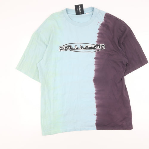Collusion Men's Multicoloured L T-Shirt