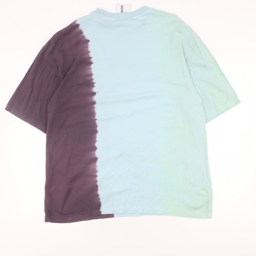 Collusion Men's Multicoloured L T-Shirt