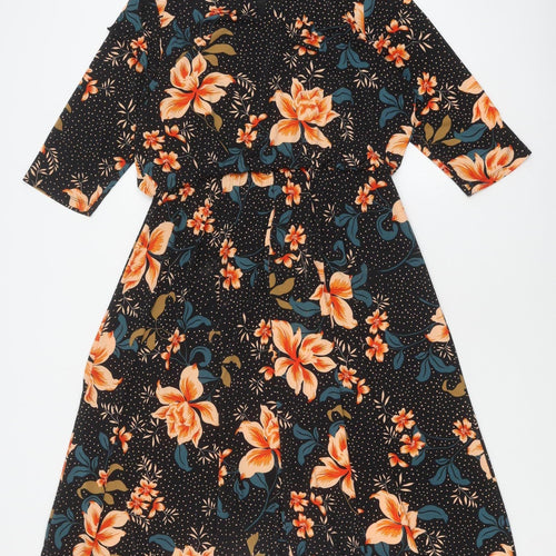 Anthology Women’s Multicoloured Floral Dress Size 18