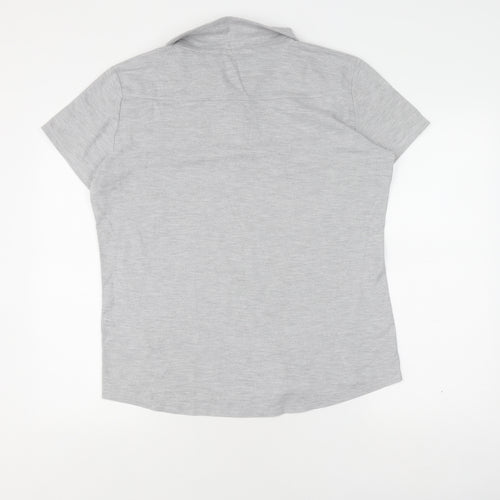 LA Gear Women's Grey Polo Short Sleeve Size 20