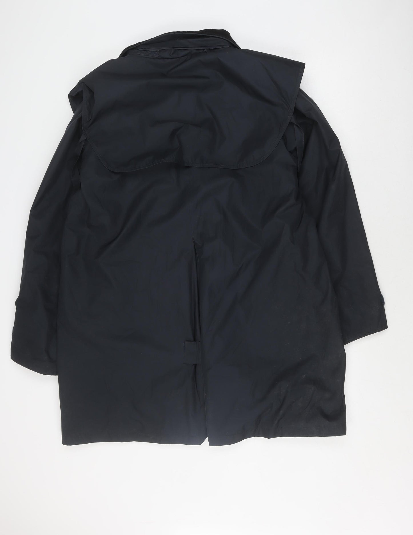 Tayberry Women's Blue L Coat, Polyester, Zip Closure
