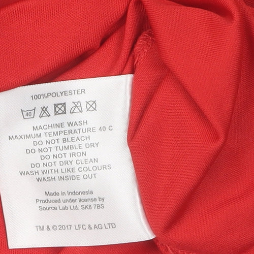 LFC Boys Red Football Jersey 6-7 Years Short Sleeve