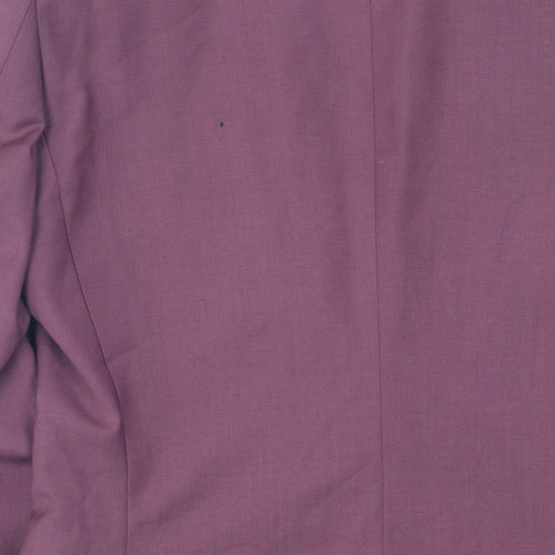 Topman Men's Red Suit Jacket 36, Notch Lapel, Inner Pockets