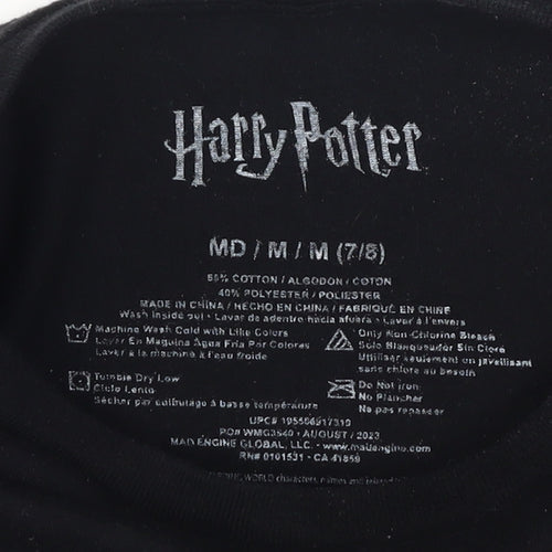 Harry Potter Unisex Black M T-Shirt