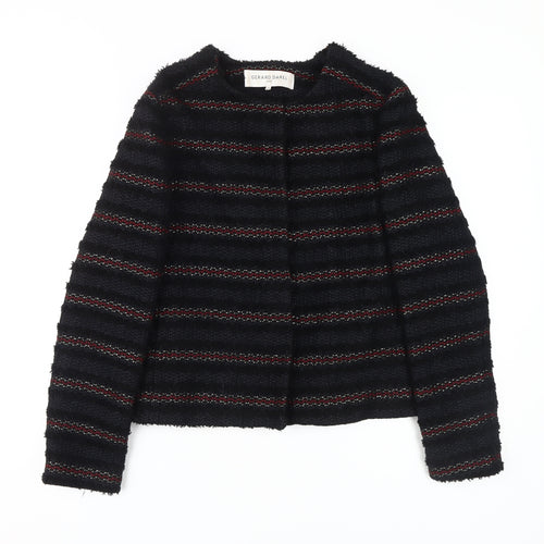 Gerard Darel Women's Black Tweed Jacket Size 10
