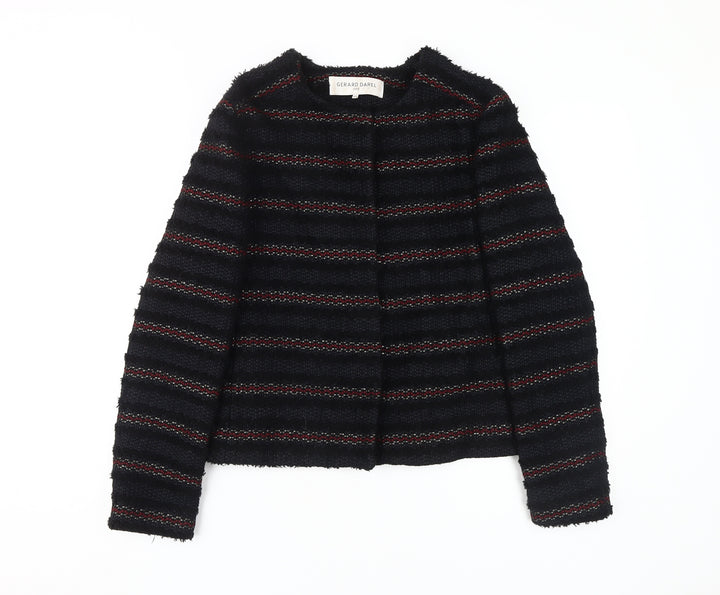 Gerard Darel Women's Black Tweed Jacket Size 10