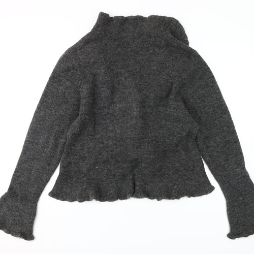 Valerie Bertinelli Women's Grey Cardigan Size L