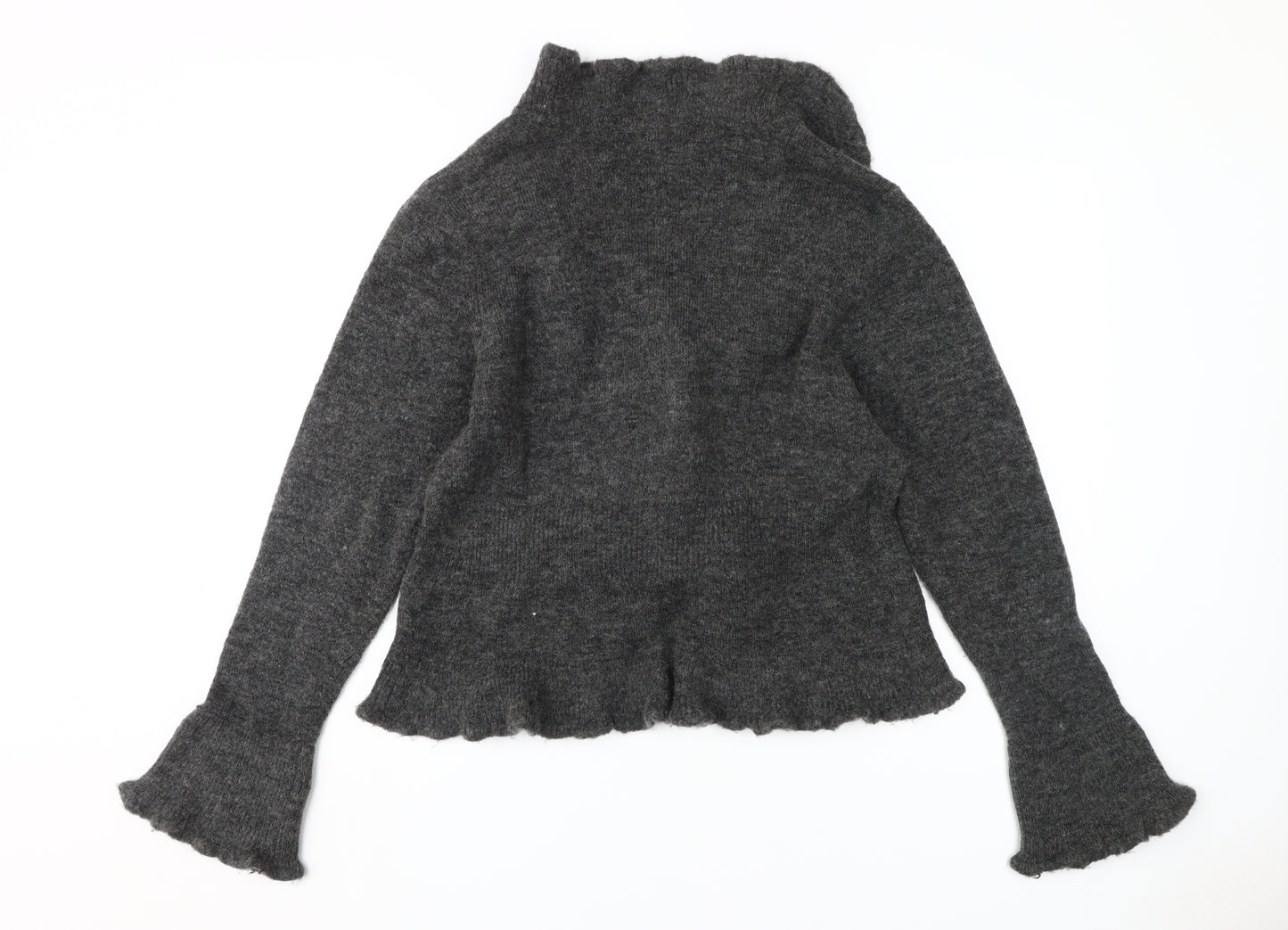 Valerie Bertinelli Women's Grey Cardigan Size L