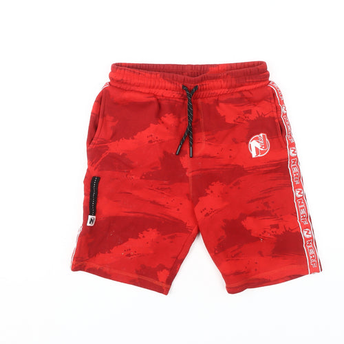 Nerf Boys Red Shorts 10-11 Yrs Casual Camouflage Summer