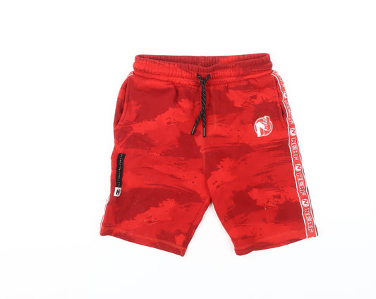 Nerf Boys Red Shorts 10-11 Yrs Casual Camouflage Summer