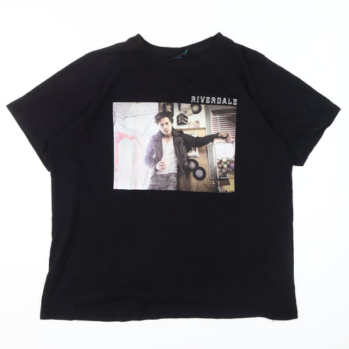 Riverdale Unisex Black Graphic T-Shirt XL