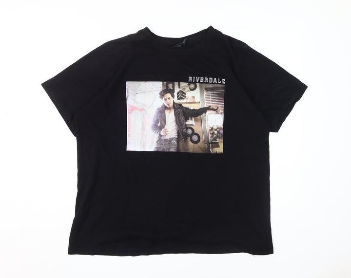 Riverdale Unisex Black Graphic T-Shirt XL