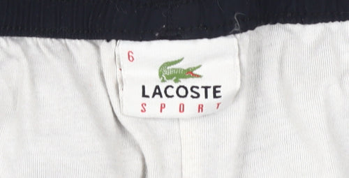 Lacoste Unisex Black Joggers Size 10