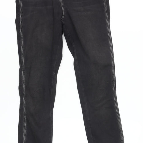 ASOS Women's Black Skinny Jeans Size S, High-Rise, Stretch