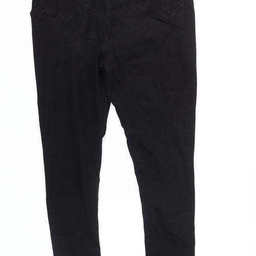 Don't Think Twice Black Skinny Jeans Women UK 18