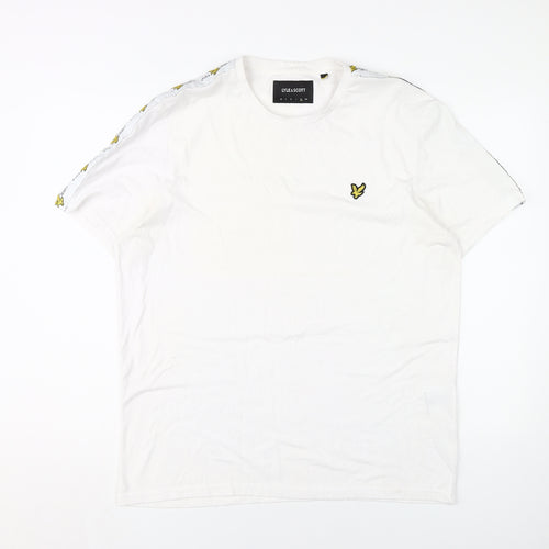 Lyle & Scott Men's White XL Short Sleeve T-Shirt