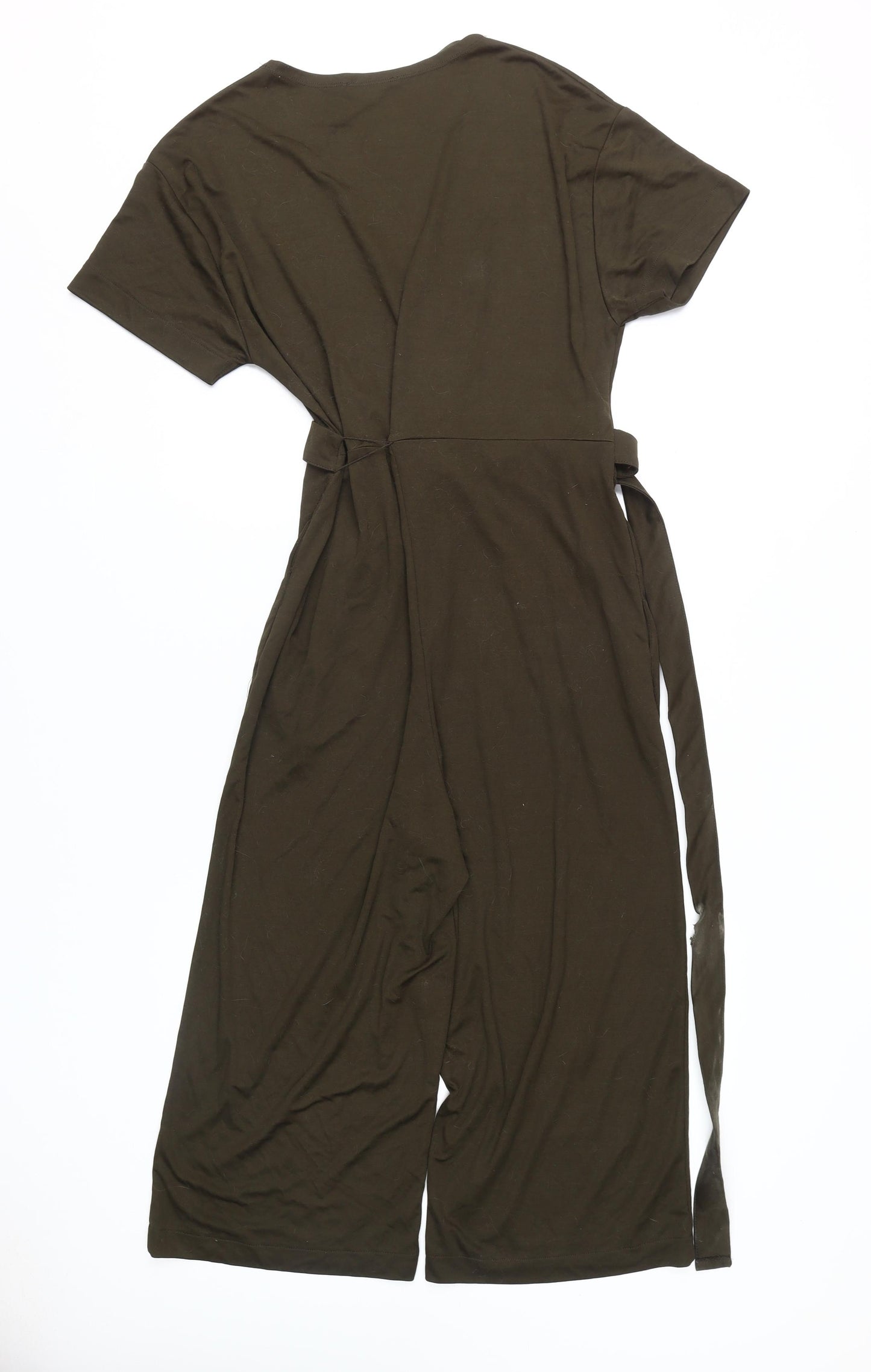 Zara Women’s Green Belted Jumpsuit, Size L
