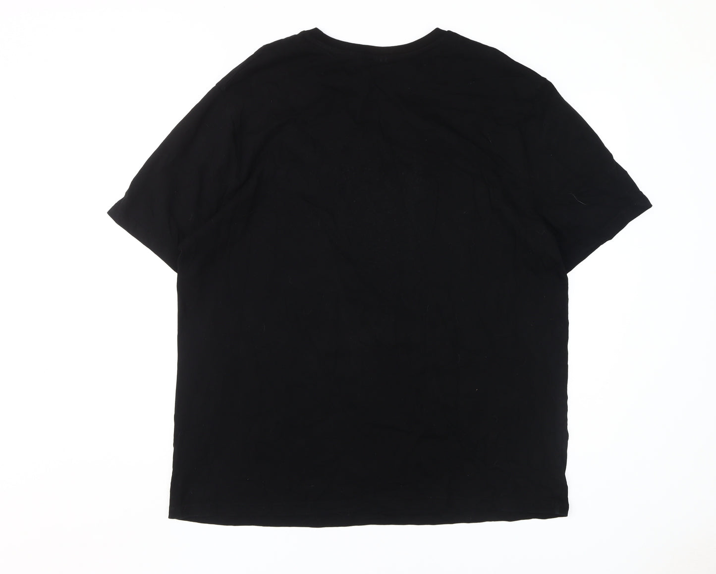Marvel Men's Black 2XL Iron Man T-Shirt, Crew Neck, Short Sleeve