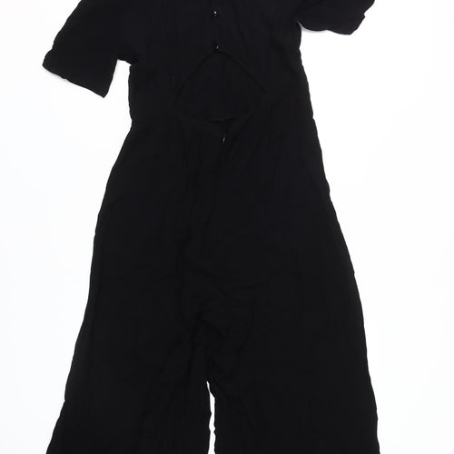 ASOS Women’s Black Jumpsuit, Size 14, Casual Style