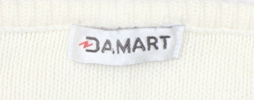 Damart Women's Ivory Pullover Jumper Size L