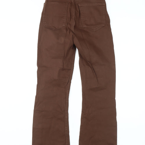 Stradivarius Women's Brown Straight Jeans Size 6