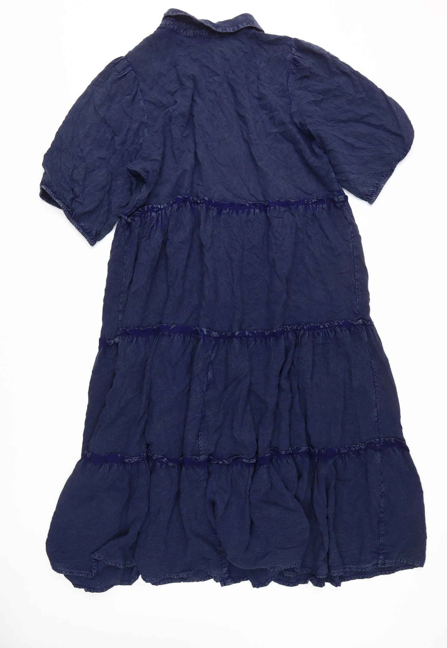 Yours Women's Blue Shirt Dress Plus Size 20