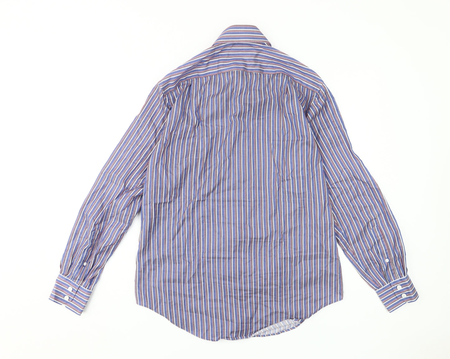 Marks and Spencer Men's Small Striped Dress Shirt