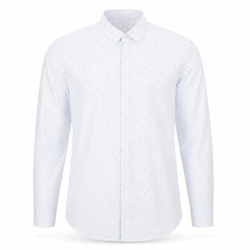 BOSS Men's Blue XL Slim Fit Dress Shirt