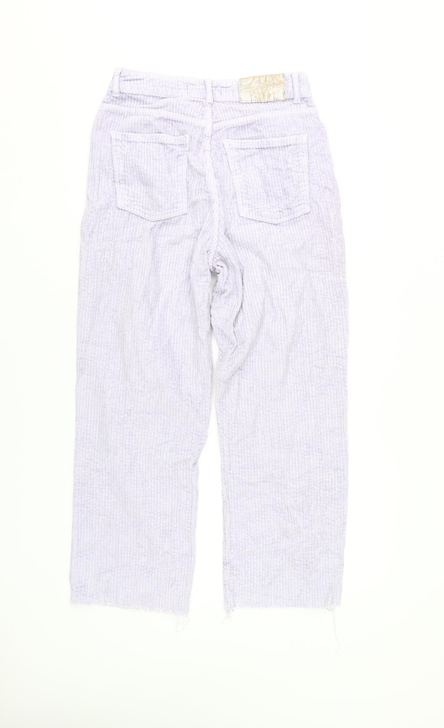 Zara Women’s Ivory Straight Trousers, Size 12