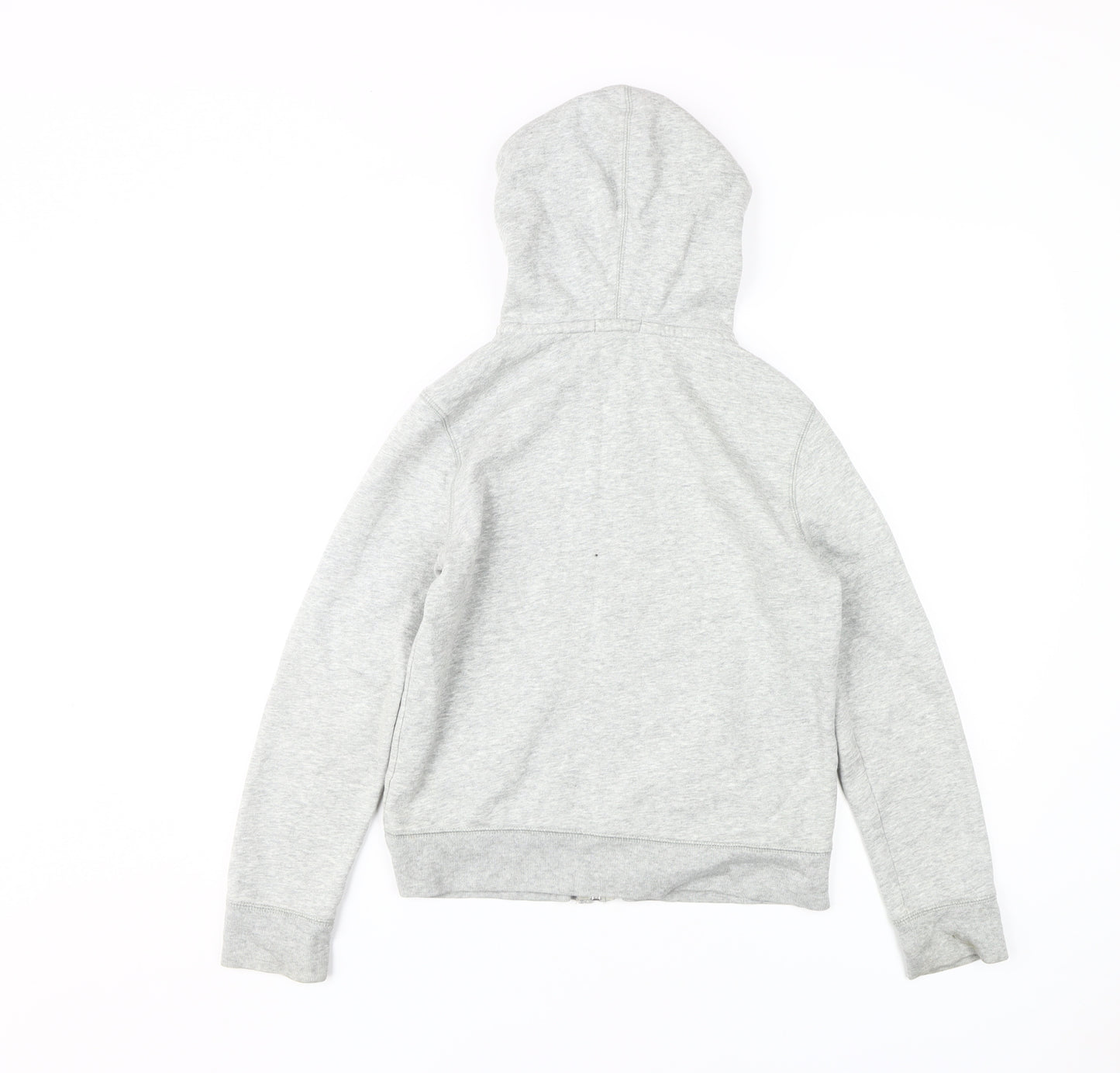 GAP Girls Grey Hoodie, Logo, Size 12, Full Zip, Casual Wear