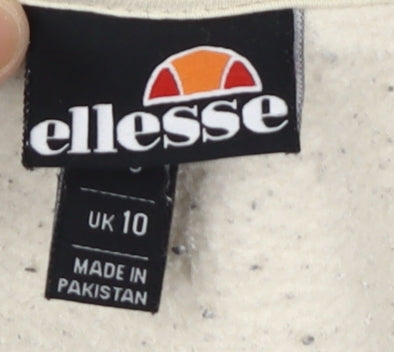 Ellesse Women’s Ivory Pullover Sweatshirt Size 10