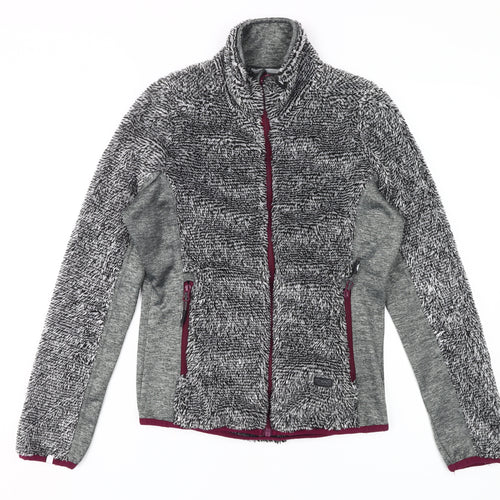 Trespass Women's Grey Fleece Jacket XS Casual