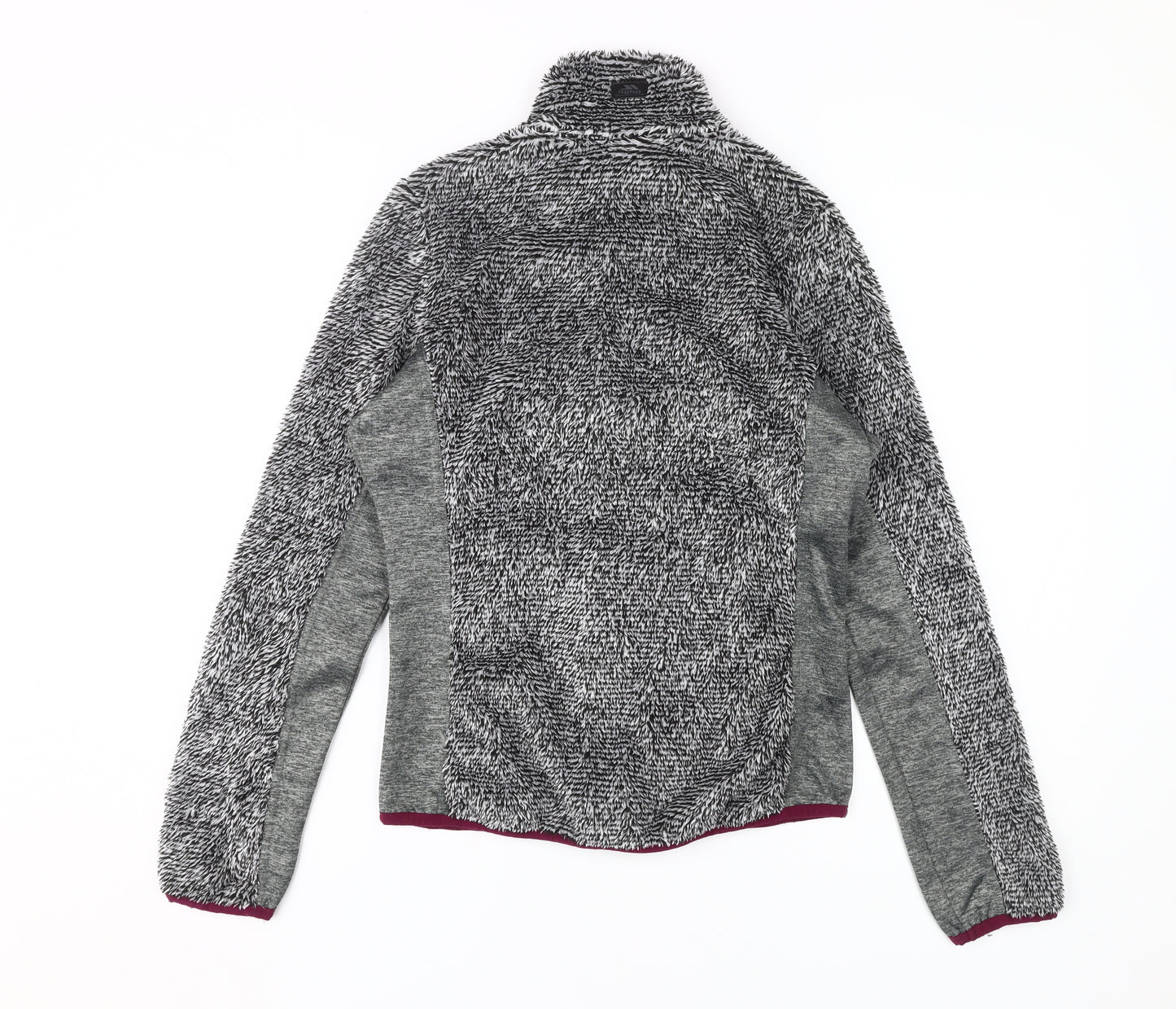 Trespass Women's Grey Fleece Jacket XS Casual