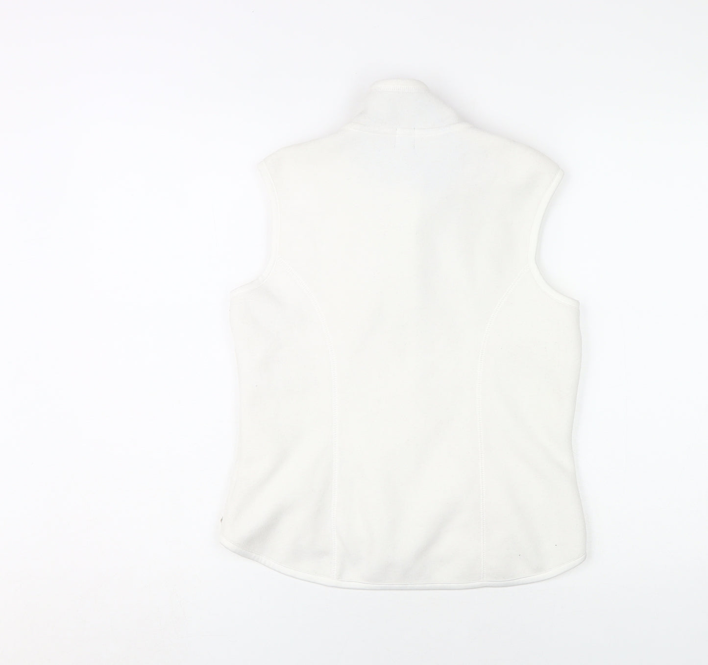 Gap Women's White Fleece Waistcoat XS Casual