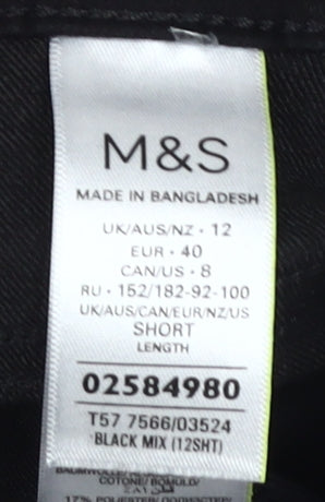 Marks and Spencer Women's Black Jeans Size 12