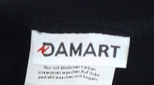 Damart Women's Black Skirt Size 18