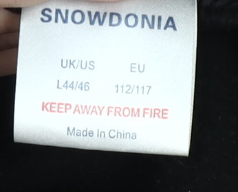 Snowdonia Men's Red Puffer Jacket, Size L - Winter Wear