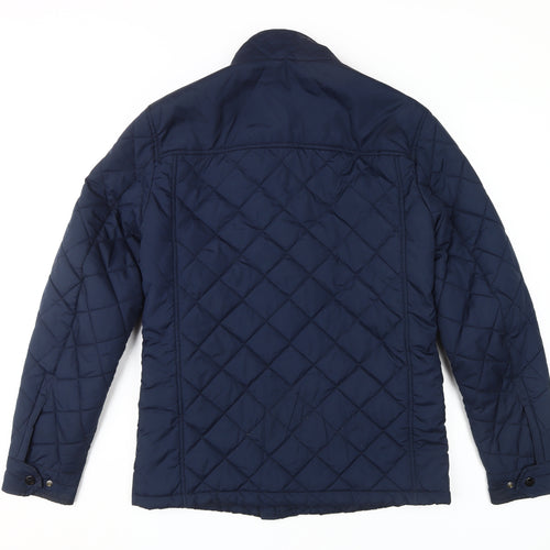 Tommy Hilfiger Blue Quilted Jacket S Unisex