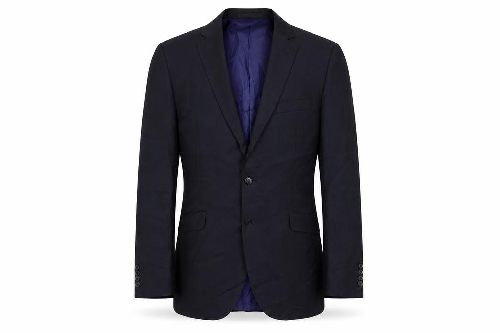 Front view of Marks & Spencer Men's Indigo Blazer 42L