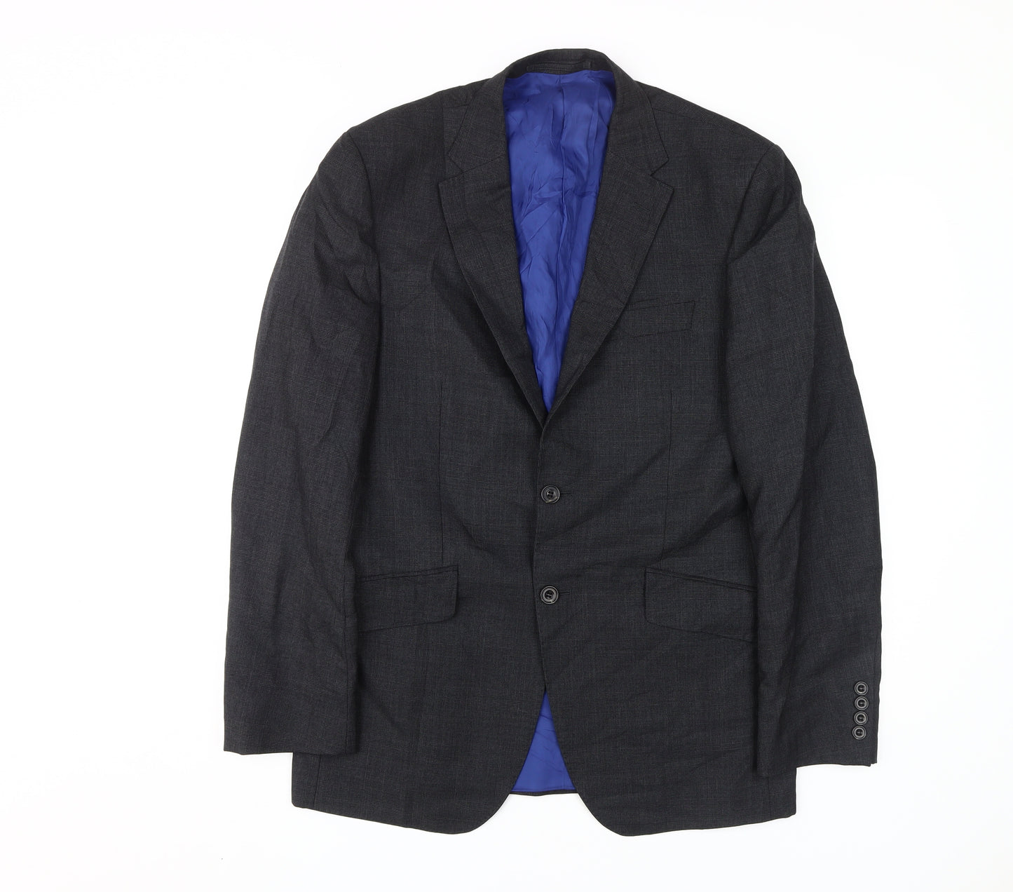 Marks and Spencer Men's Grey Wool Blazer 38R
