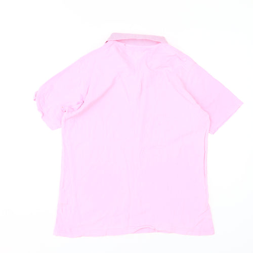 EWM Pure Classics Women's Pink Cotton Polo Shirt | M Casual