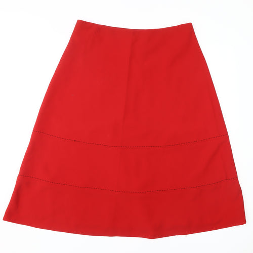 Roman Originals Women's Red A-Line Skirt Size 14