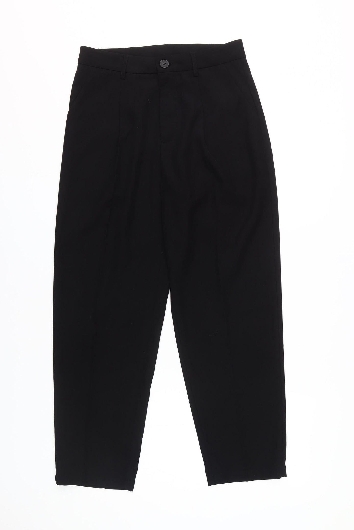 Cider Women's Black Straight Trousers S