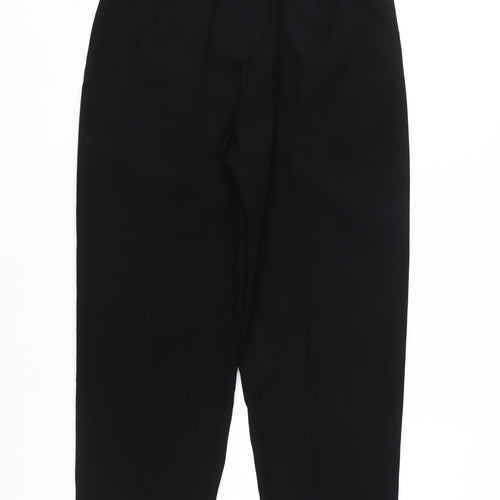 Cider Women's Black Straight Trousers S